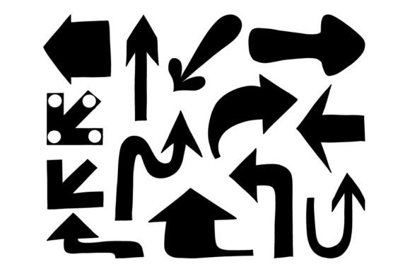 Arrow Direction Set Bold Icon Pack SVG: Clarity, Consistency, and Creative Flexibility
