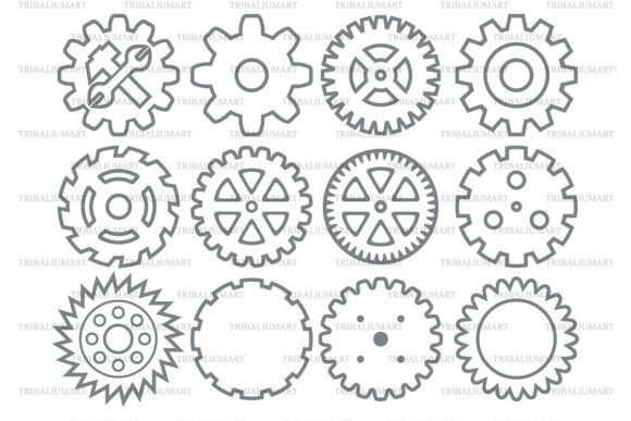 Gear Icons Collection