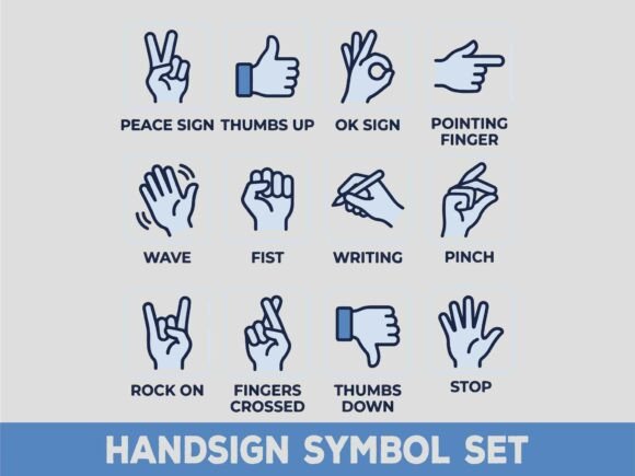 Minimalist Hand Signs Symbol Set SVG: A Practical Toolkit for Visual Clarity