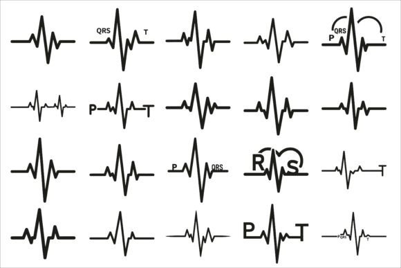 Modern Heartbeat Symbol Icon Vector: A Versatile Healthcare and Fitness Design